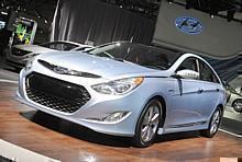 Hyundais Sonata Hybrid kommt im Herbst auf den US-Markt. Foto: auto-reporter.net